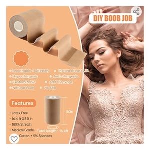 Boob Tape 3 inch wide adhesive bra